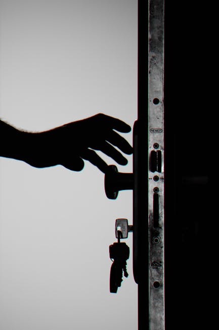 Llave abriendo una puerta, imagen representativa de seguridad y protección en seguros.